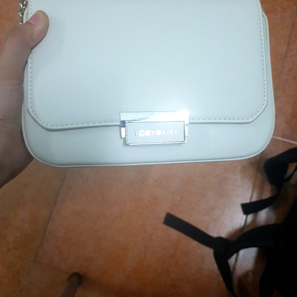 New Summer Style Milk White Leather Crossbody Bag - Picture 1 of 4